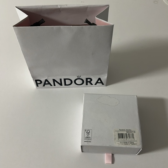 New Pandora silver charm bracelet with gift Bag & charm box - Picture 5 of 12